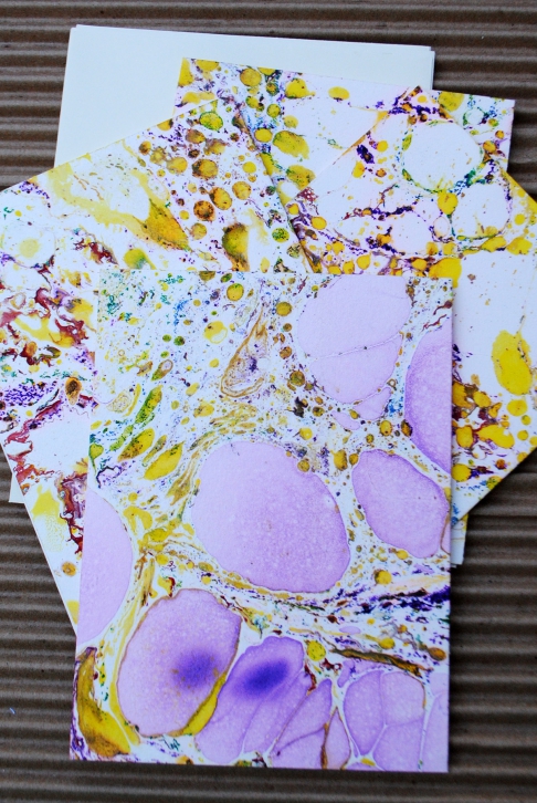 Marbled Note Cards/Bolivianite